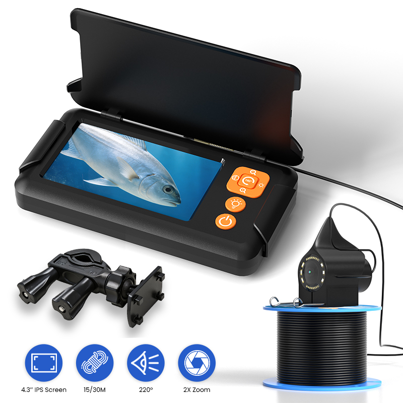 Fishing Camera 4.3’’ Screen 15 - Fishing Depth Finder 评论和价格