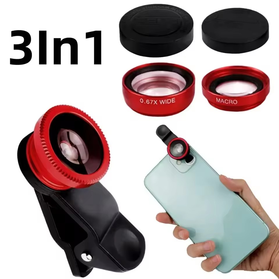 3In1 Mobile Phone Fish Eye Len - Fishing Camera 评论和价格