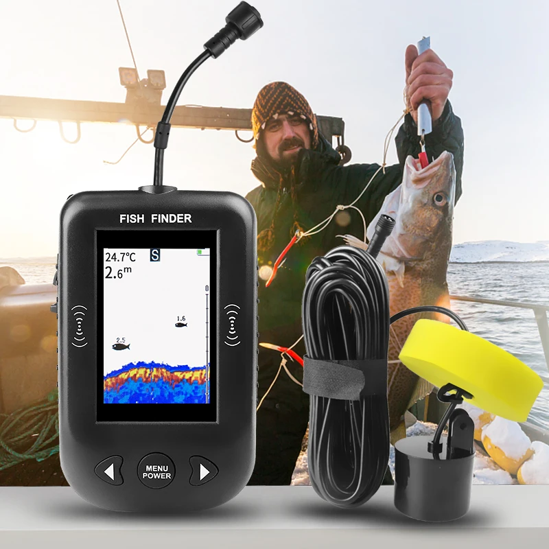 Erchang XF03 Fish Finders 45 D - Fish Finder Transducer 评论和价格