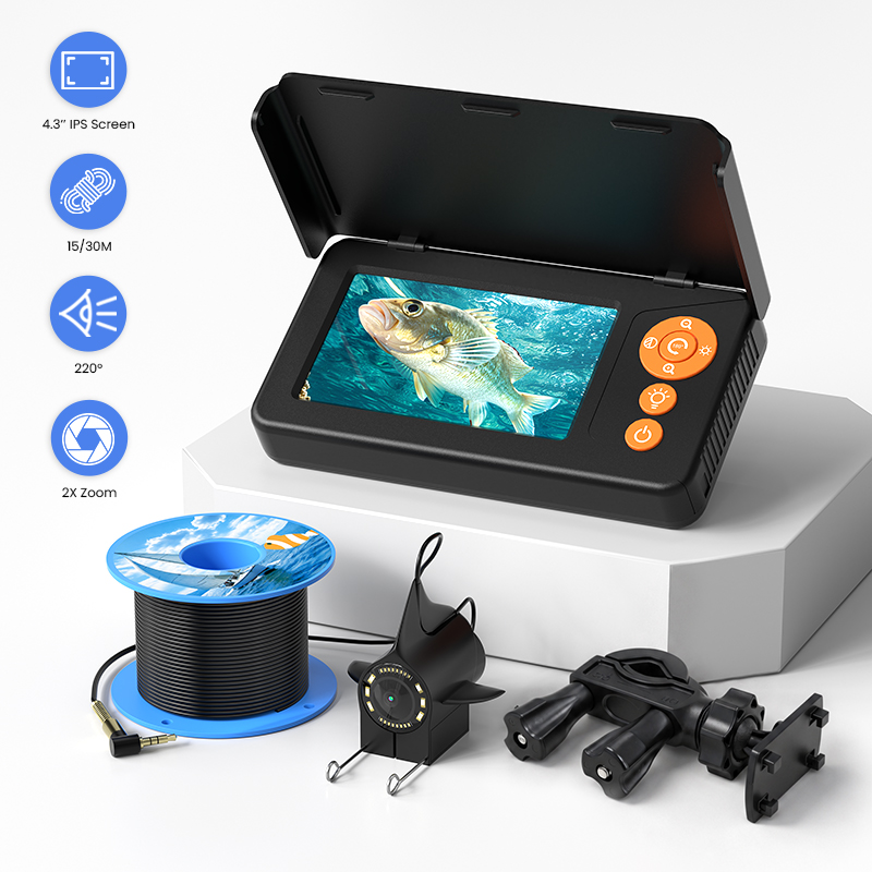 Underwater Fishing Camera 4.3’ - Fish Finder Portable 评论和价格