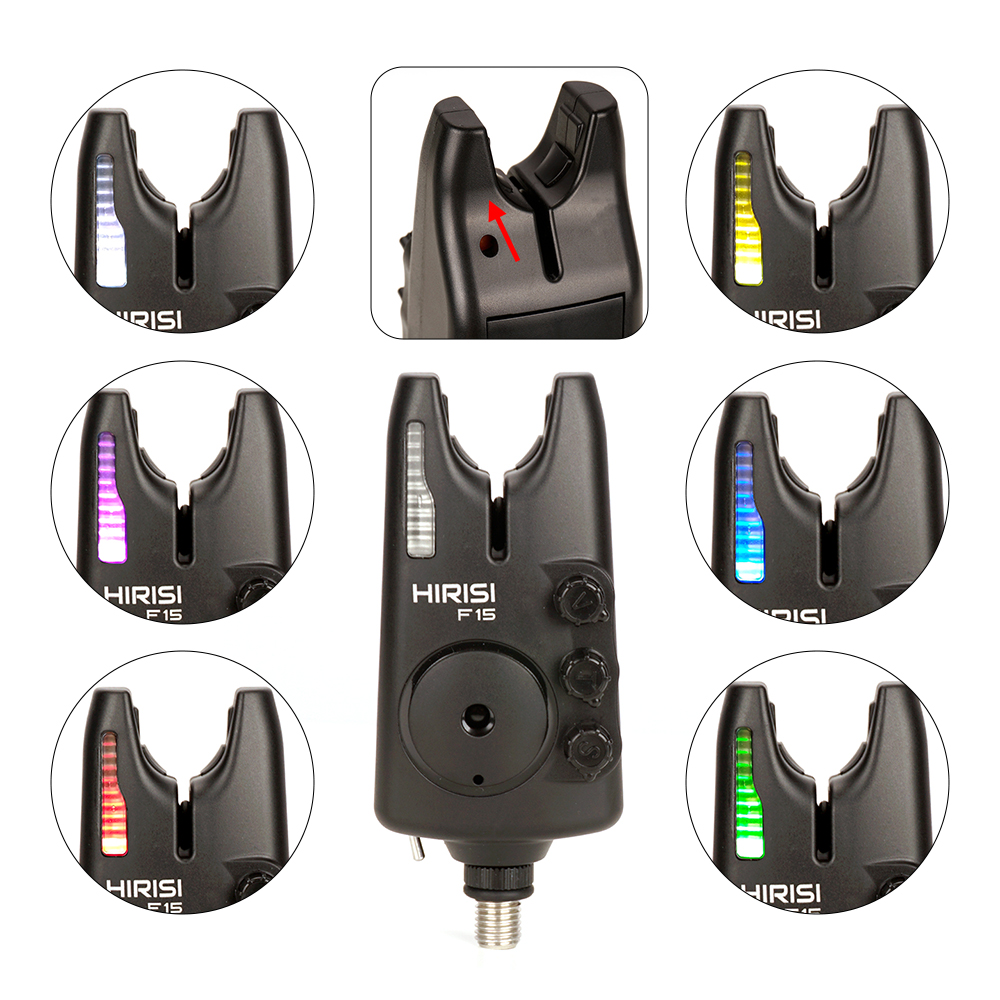 Hirisi F15-4 Wireless Carp Fis - Bite Alarm 评论和价格
